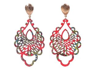 Boucles d'oreille en bois "Tandini"