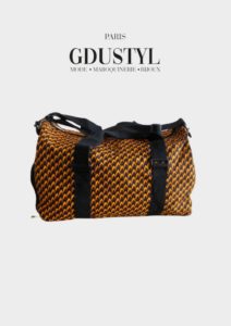 Sac de sport en wax "Pouye"