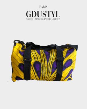 Sac de sport en wax "Oshoala"