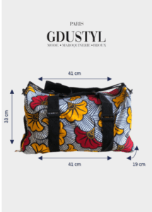 Sac de sport en wax "Mendy"