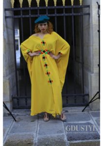 Caftan “Rose Dieng”