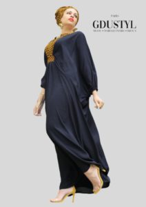 Abaya “Maïmouna Kane” Noir