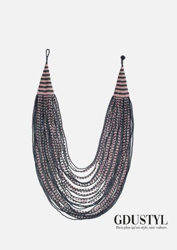 Collier perles «Dube»