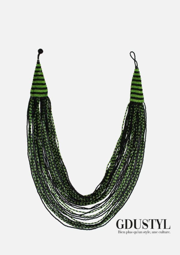 Collier perles "De jager"