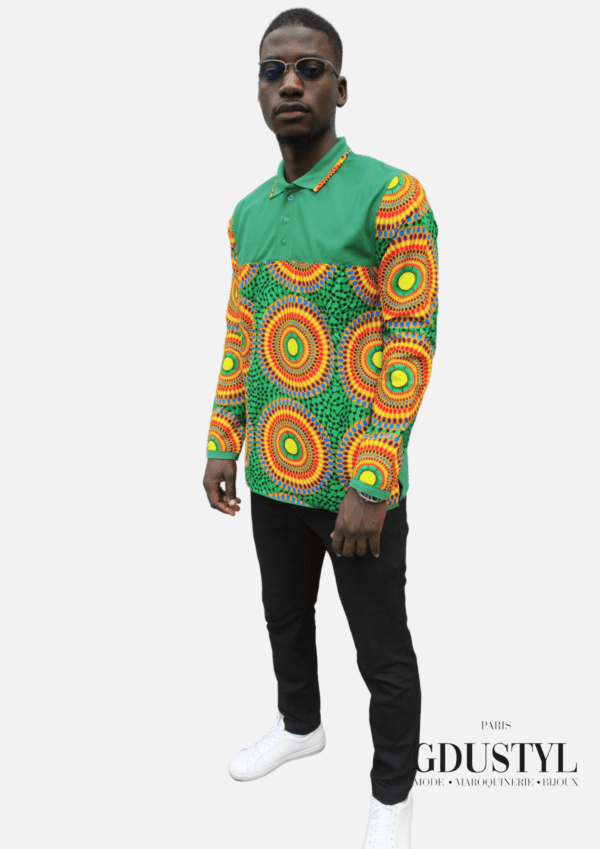 Chemise été "Ismaïla" (Polo-wax manche courte)