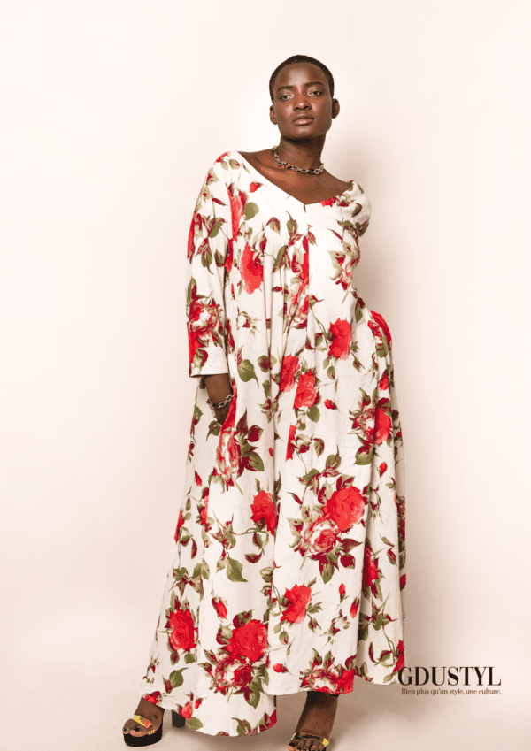 Robe longue Lin Élizabeth Diouf