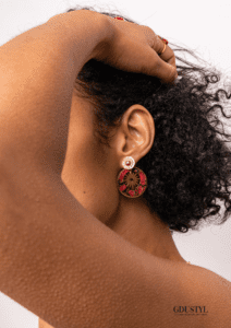 Boucles d'oreilles acier "Bahiya"