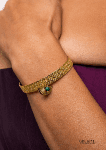 Bracelet en acier «Dyana Gaye»