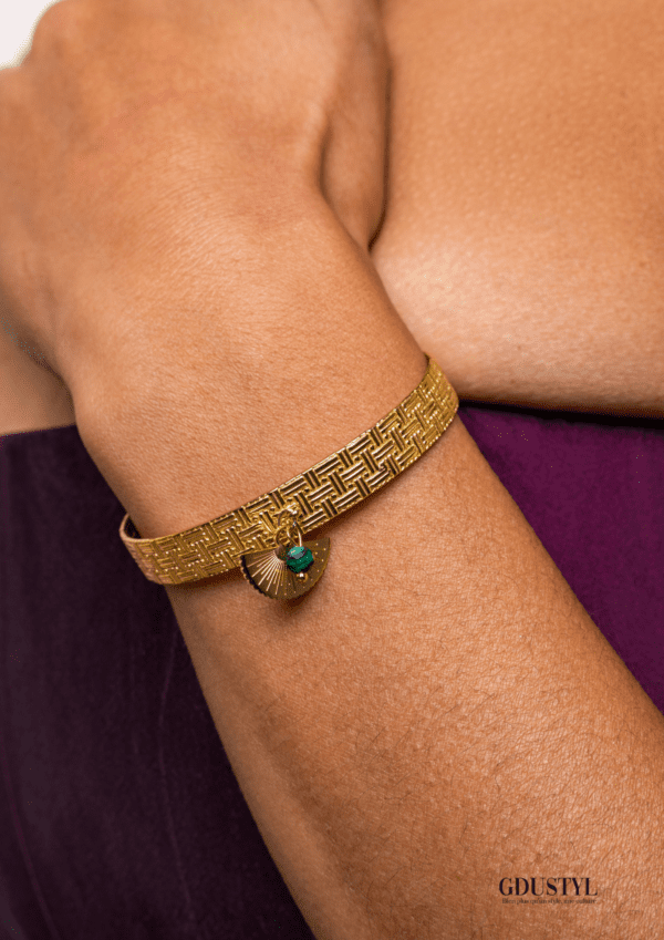 Bracelet en acier «Dyana Gaye»