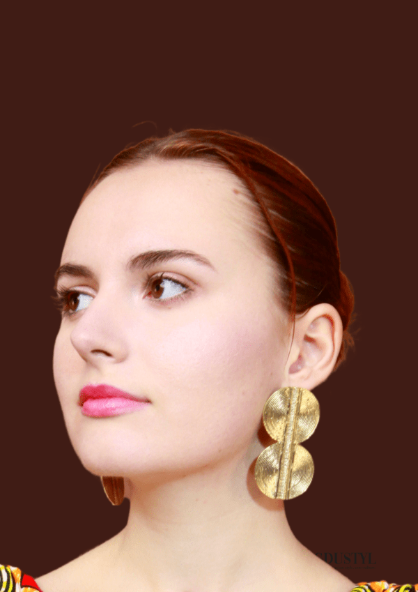 Boucles d'oreilles bronze « Maria »