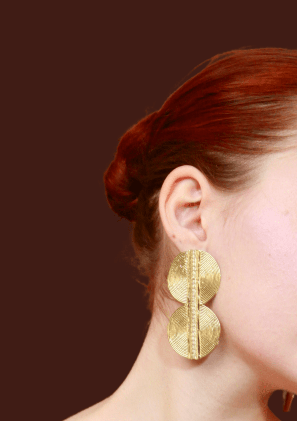 Boucles d'oreilles bronze « Maria »