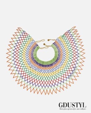 Collier perles “Maselekwane Modjadji”