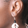 Boucles d'oreilles coquillage "Aïcha Thiam"