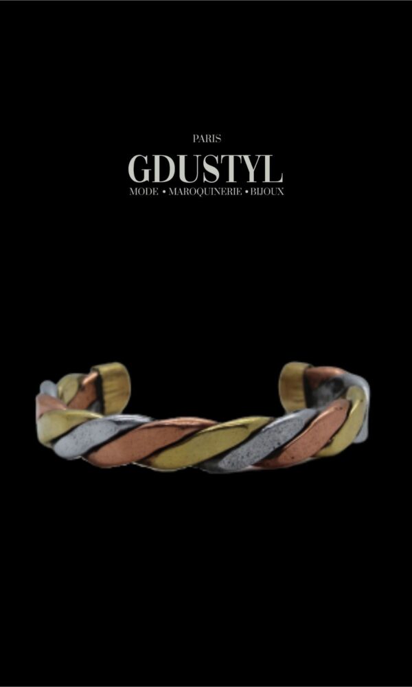 Bracelet d'identité en bronze "Hawa" – Image 3