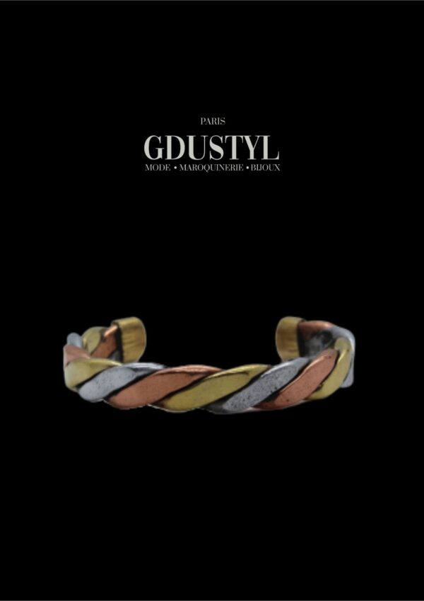 Bracelet d'identité en bronze "Hawa" – Image 3