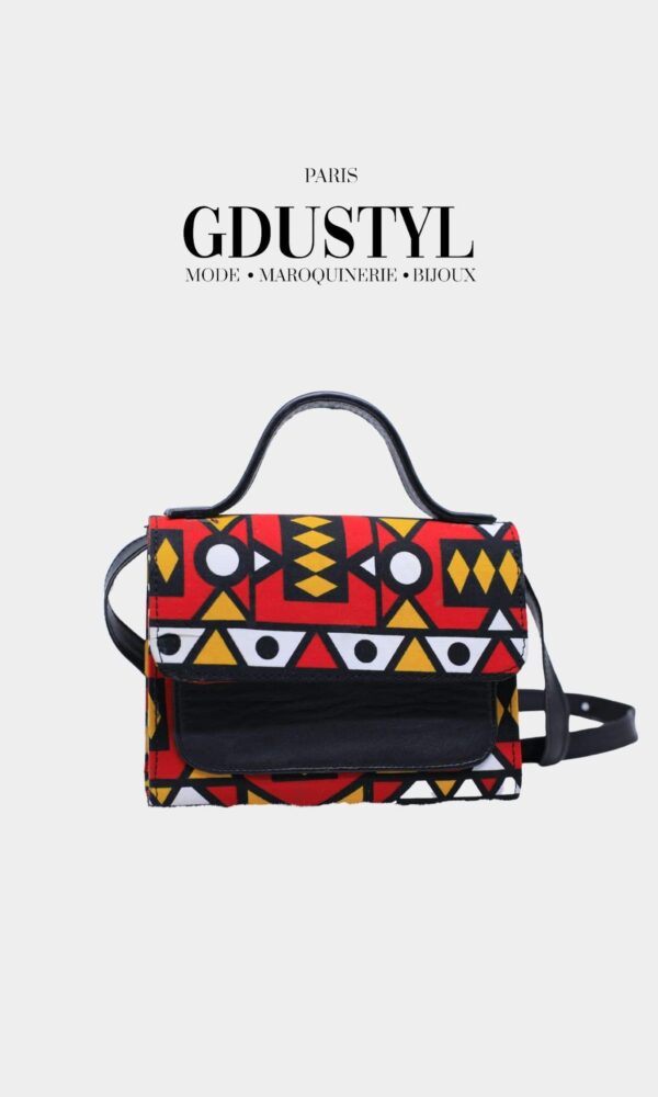 Sac cuir-wax "Djenaba" – Image 2