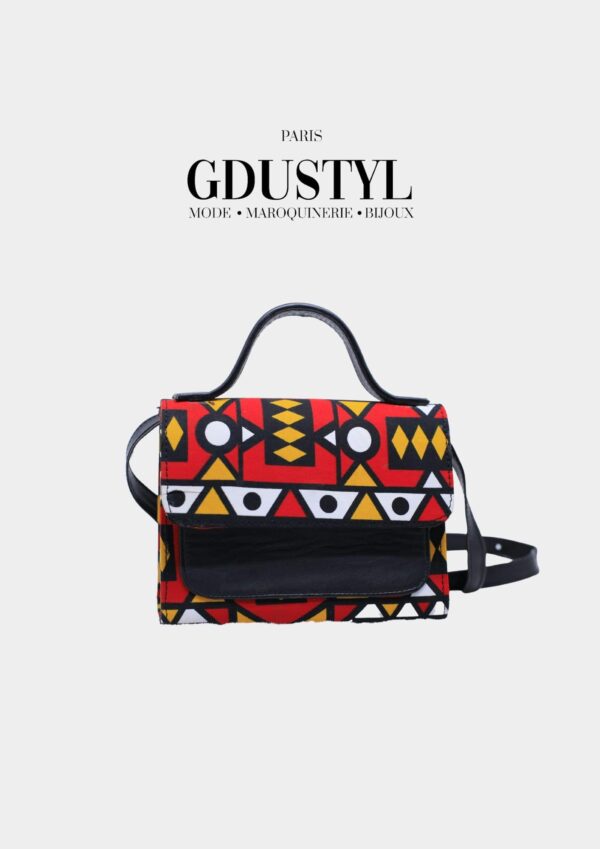 Sac cuir-wax "Djenaba" – Image 2