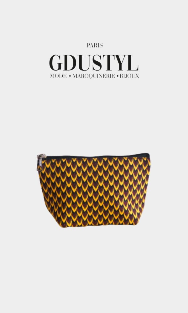 Trousse de toilette en wax "Kya" – Image 3