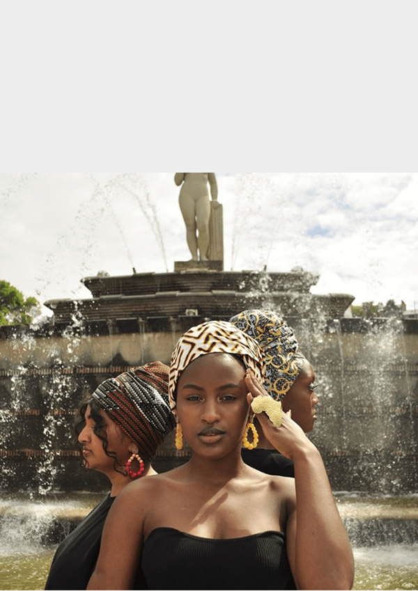 Foulard Wax headwrap "Hawajulle_" – Image 5
