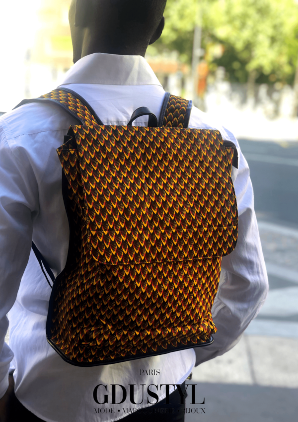 Sac à dos wax "Fouta-Toro" – Image 2
