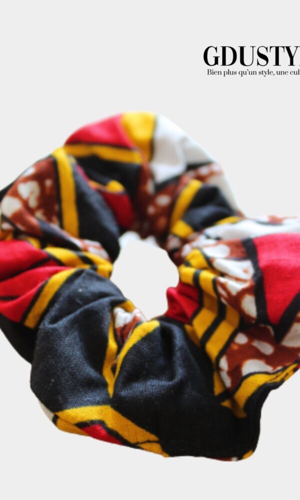 Chouchou en wax "Mame Ndoumbé" – Image 3
