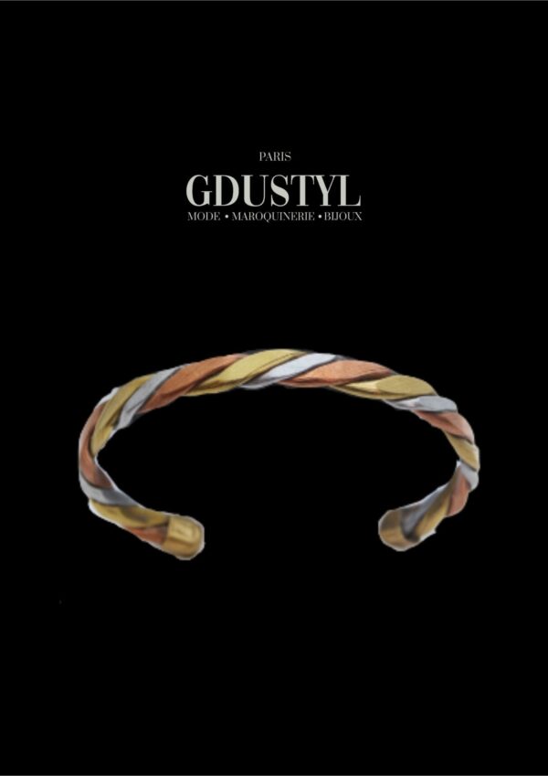 Bracelet d'identité en bronze "Lili" – Image 2