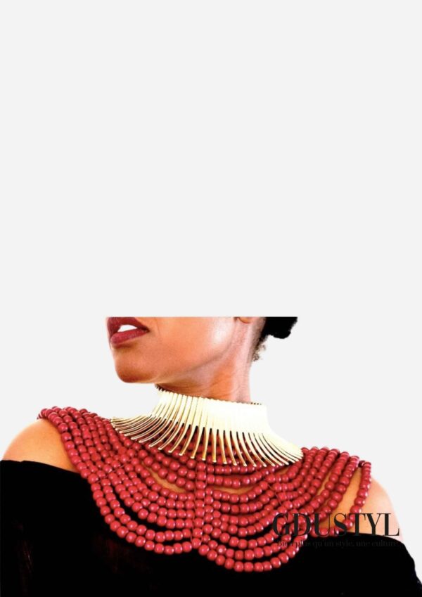 Collier perles "Reine Rasoherina" – Image 3