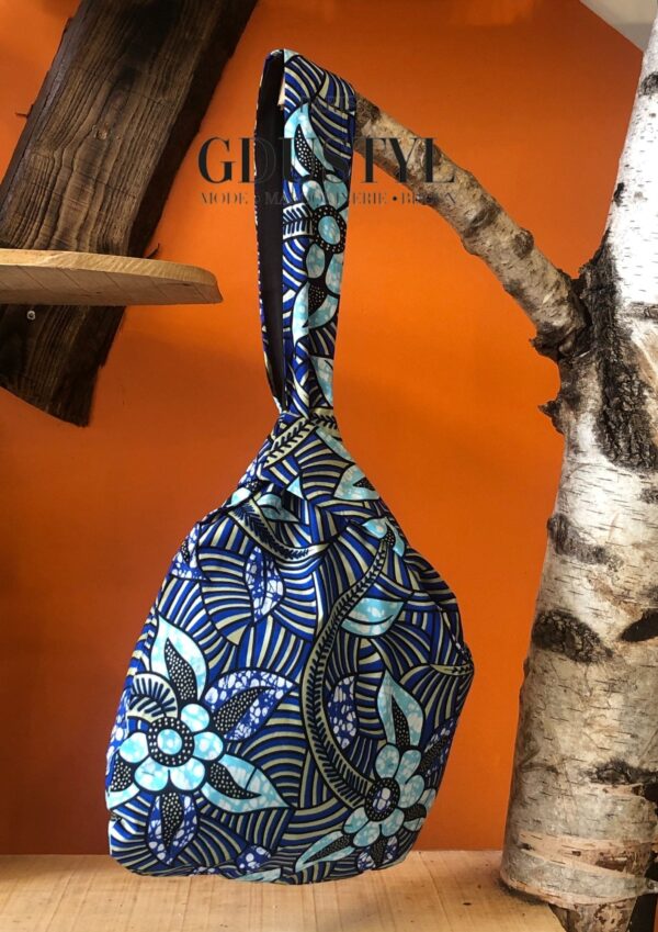 Sac Bourse en wax "Sokone" M