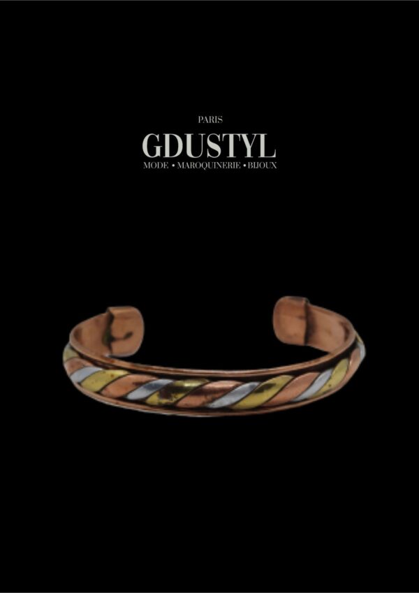 Bracelet d'identité en bronze "Mimi" – Image 3