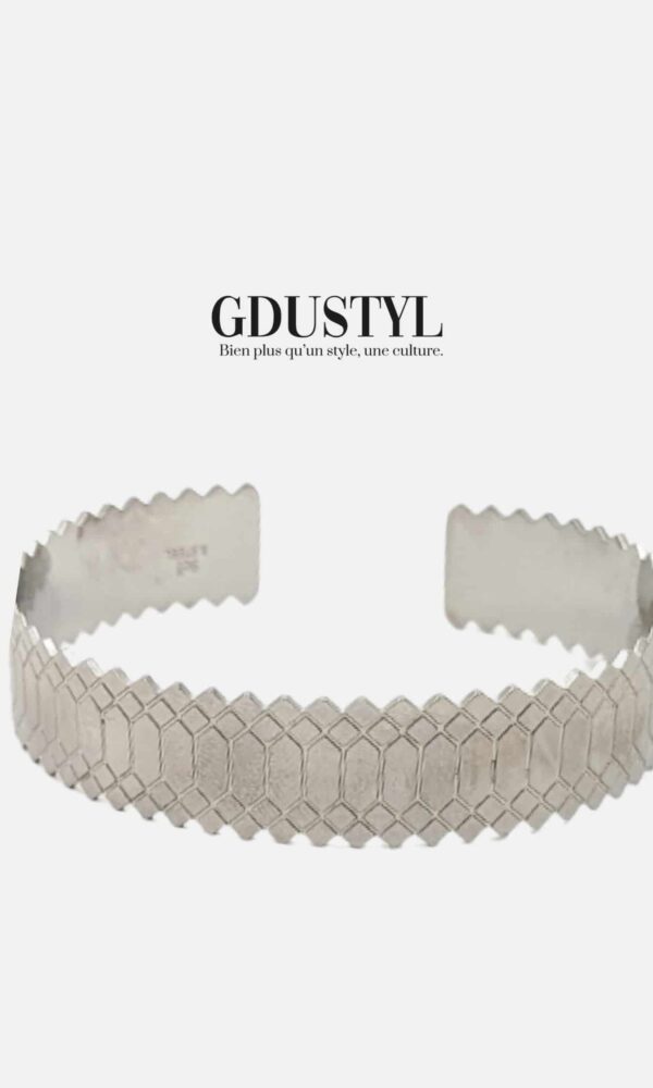 Bracelet en acier "Maïga Ka" – Image 2