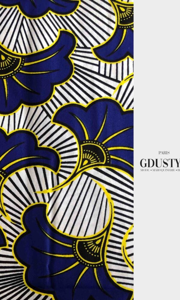 6 YARDS WAX HITARGET "FLEURS DE MARIAGE" – Image 2