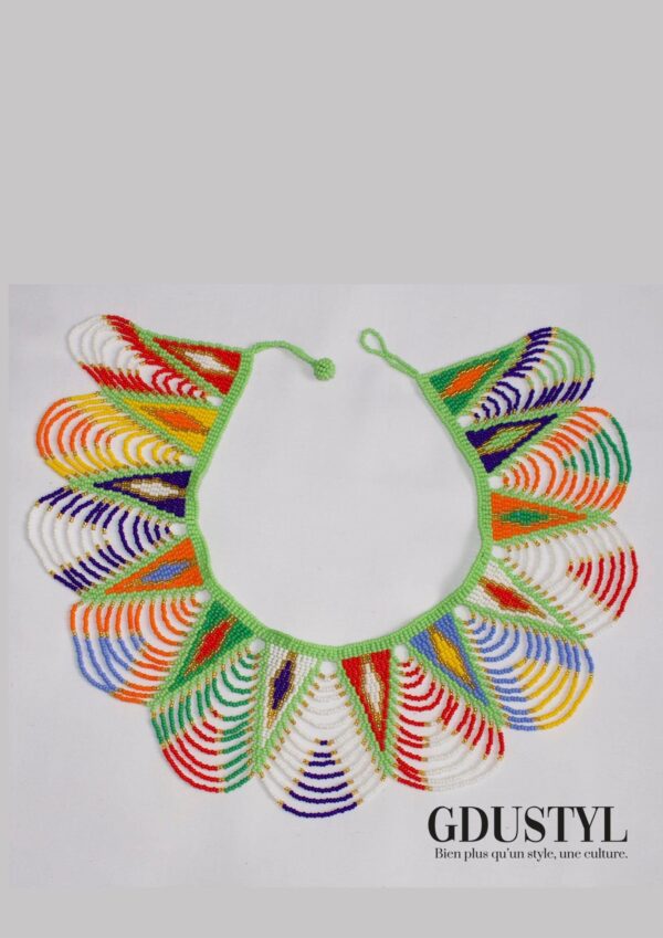Collier perles "Reine 'Mamohato"