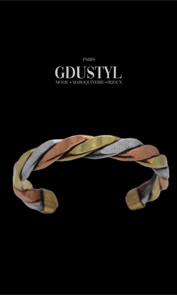 Bracelet d'identité en bronze "Hawa" – Image 2