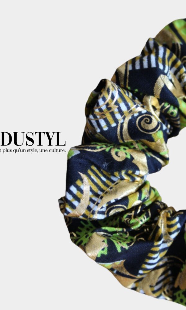 Chouchou en wax "Madeleine Diallo" – Image 2
