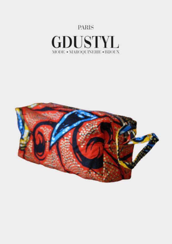 Trousse en wax "Samba Félix Ndiaye" – Image 2