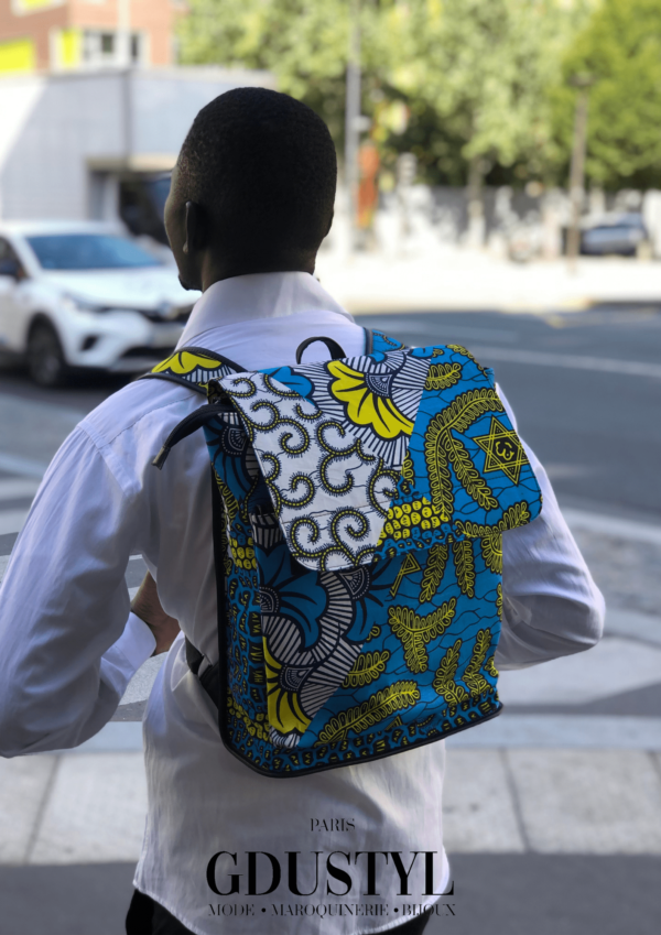 Sac à dos wax "Toumany" – Image 2