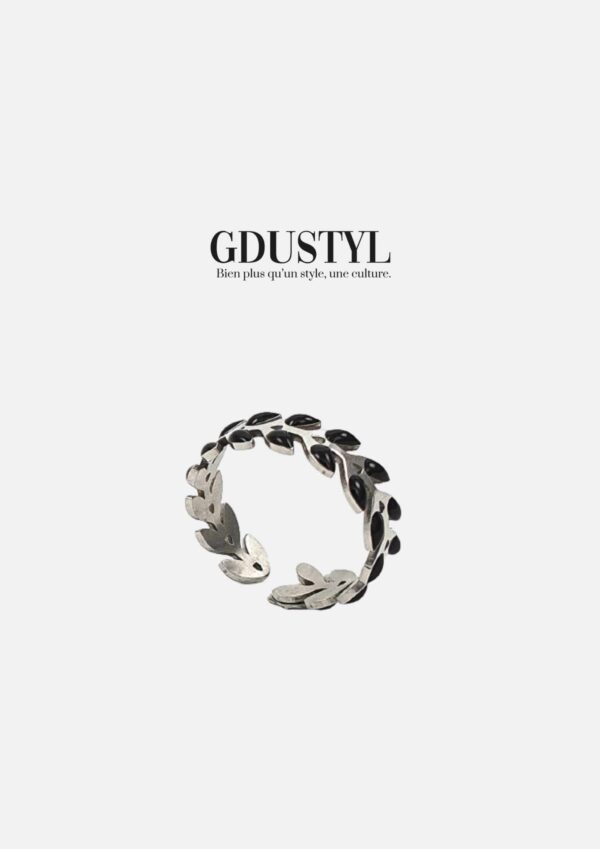 Bague acier «Aïda Mbodj»