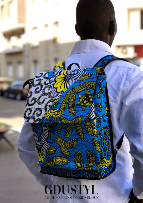 Sac à dos wax "Toumany" – Image 6