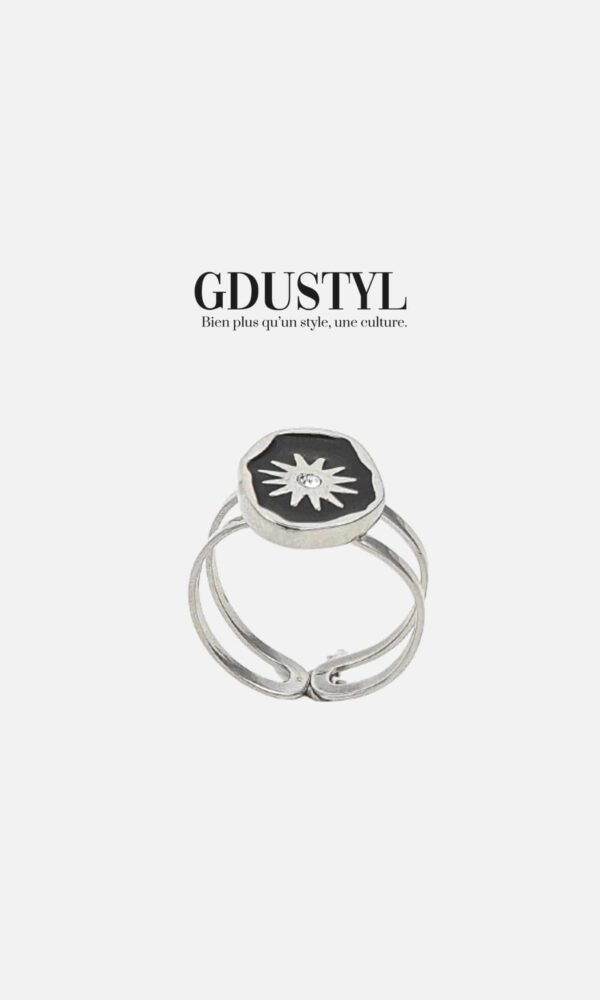 Bague acier « Dieng Diakhaté »