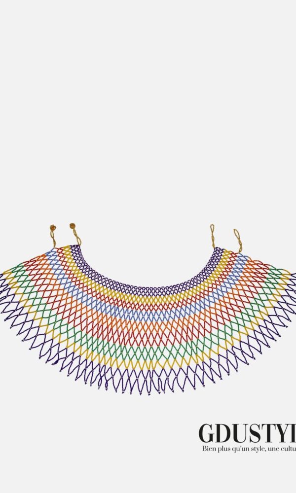 Collier perles "Reine Mantfombi" – Image 2