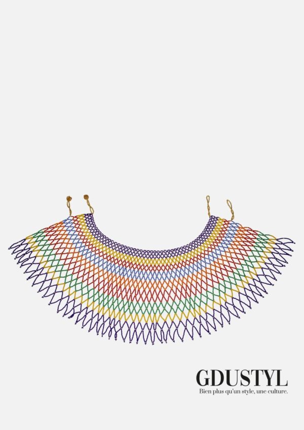 Collier perles "Reine Mantfombi" – Image 2