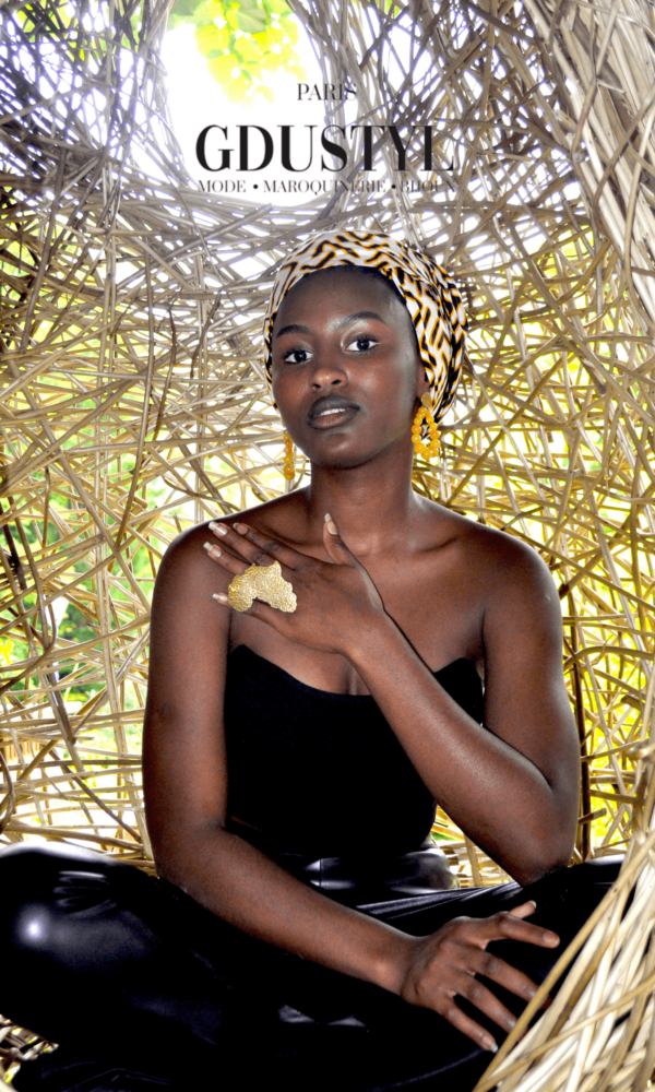 Foulard Wax headwrap "Hawajulle_" – Image 2