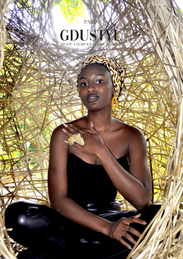 Foulard Wax headwrap "Hawajulle_" – Image 2