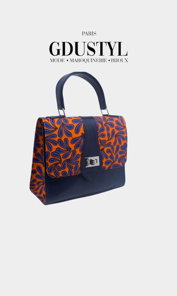 Sac à main Wax "Ngolomingi"