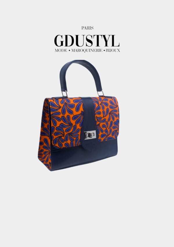 Sac à main Wax "Ngolomingi"