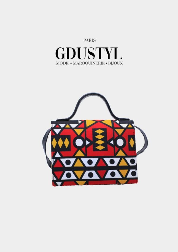 Sac cuir-wax "Djenaba" – Image 3