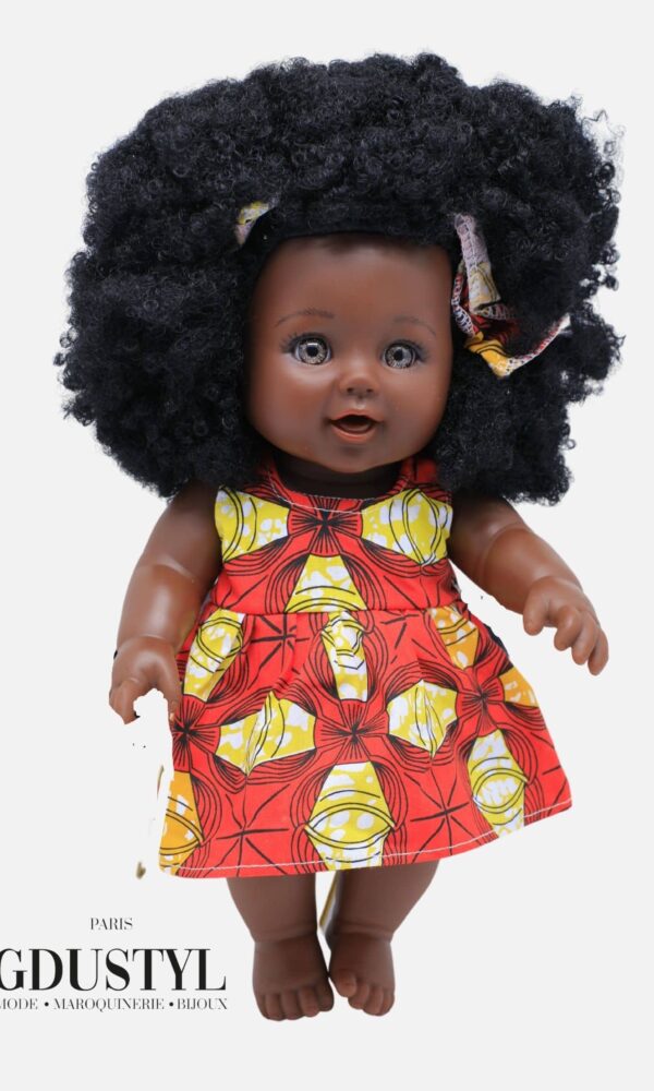 Poupée noire "Linguère Fatoumata Sall"