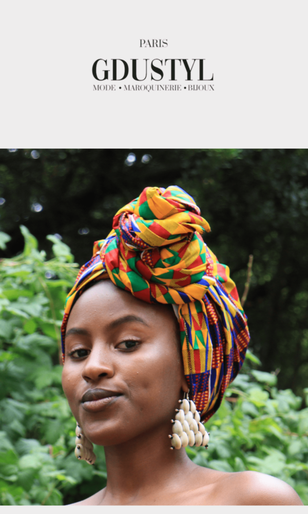 Foulard Wax "hawajulle_"