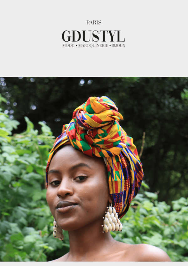 Foulard Wax "hawajulle_"