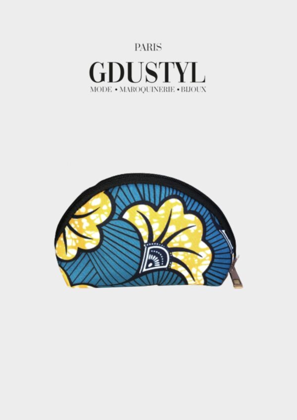 Trousse de toilette en wax "Diakhou" – Image 3